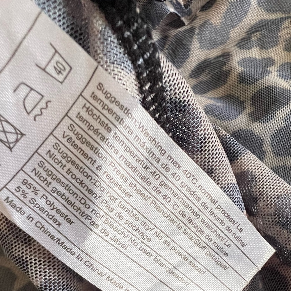 Leopard Print Black Lace Mob Wife Cheetah Print Slinky Cami Top Plus Size 20W - Picture 9 of 13